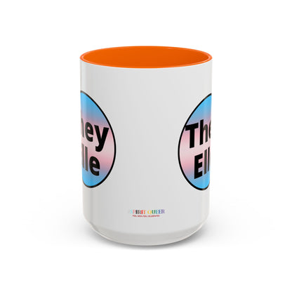 They / Elle Trans Coffee Mug