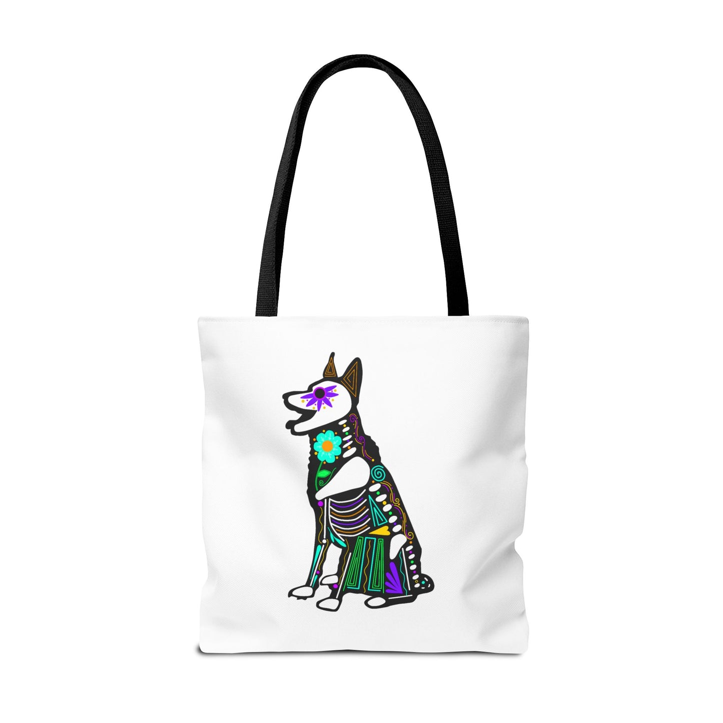 Dia de los Muertos German Shepard Tote Bag