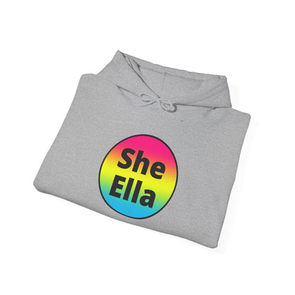 She/Ella Pan Hooded Sweatshirt