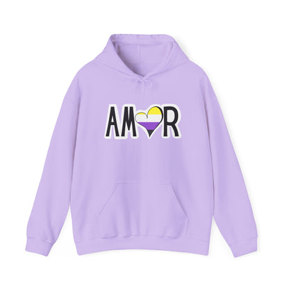 Amor Non Binary Hooded Sweatshirt