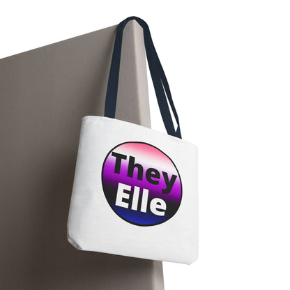They/Elle Genderfluid Tote Bag