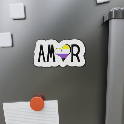 Amor Non Binary Die-Cut Magnet