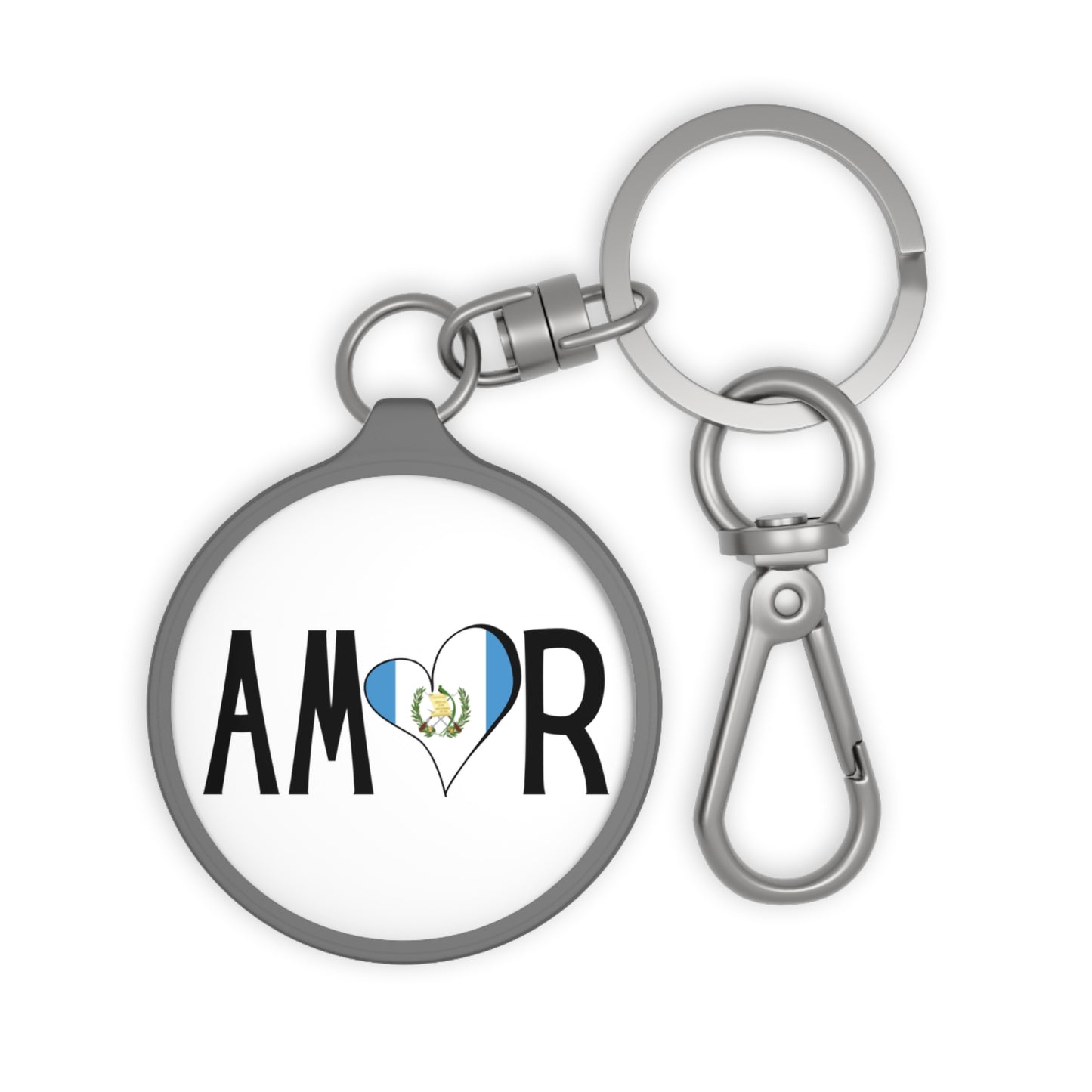 Amor Guatemala Keyring Tag