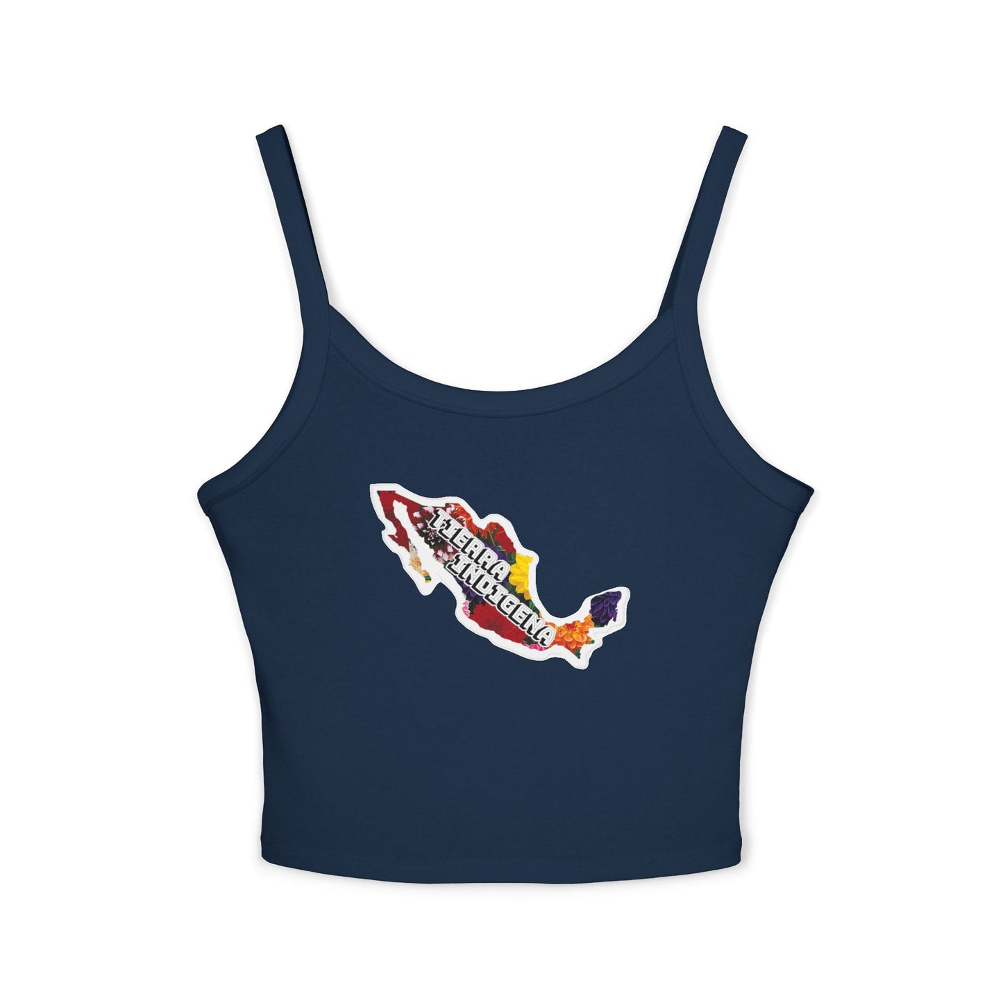 Tierra Indigena Dahlia Spaghetti Strap Tank Top