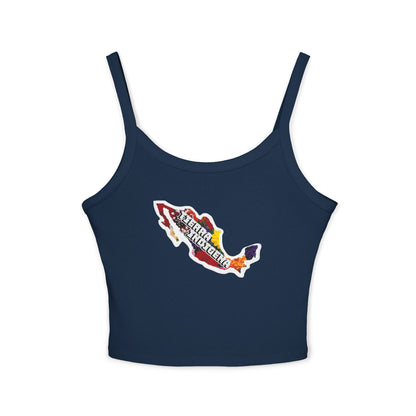 Tierra Indigena Dahlia Spaghetti Strap Tank Top