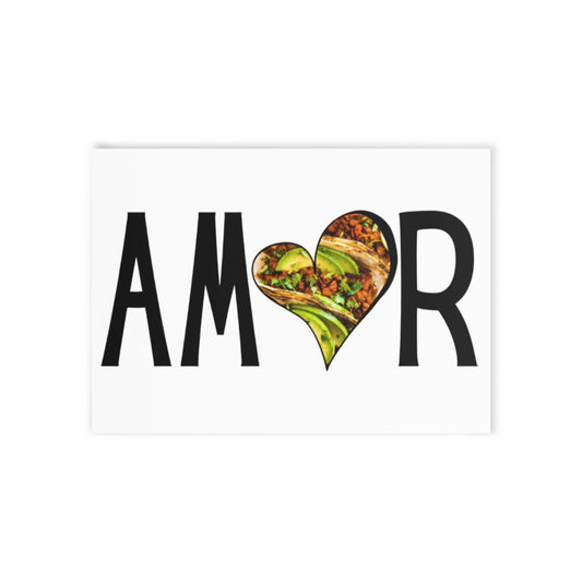 Amor Taco Greeting Cards