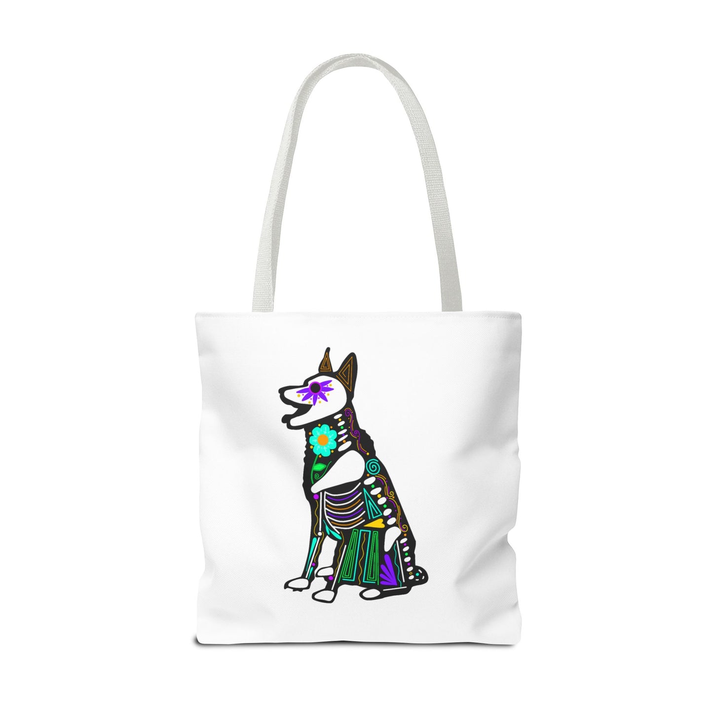Dia de los Muertos German Shepard Tote Bag