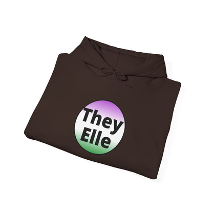 They/Elle Gender NonConforming Hooded Sweatshirt
