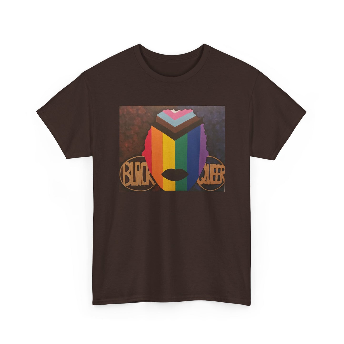Black and Queer Heavy Cotton Tee