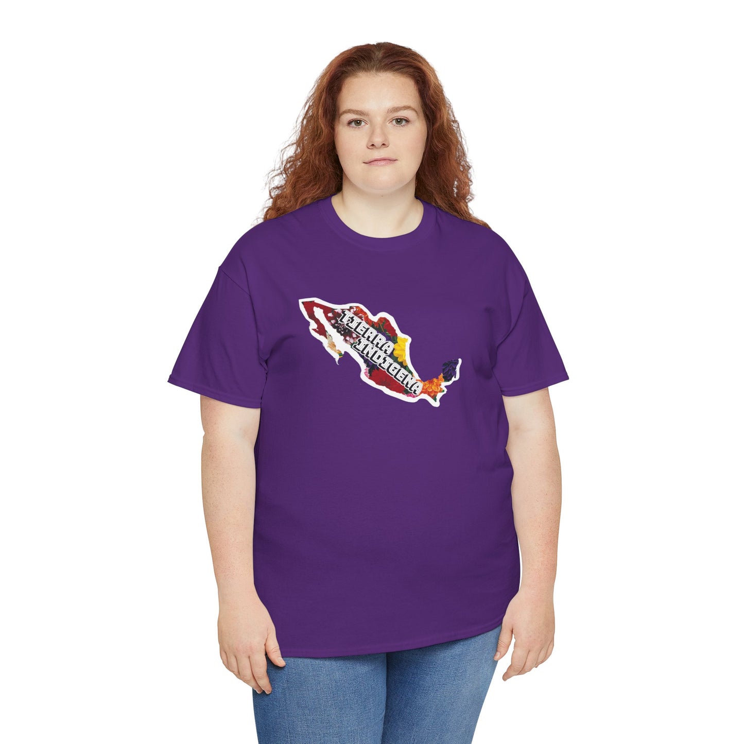 Tiera Indigena Dahlia Heavy Cotton Tee