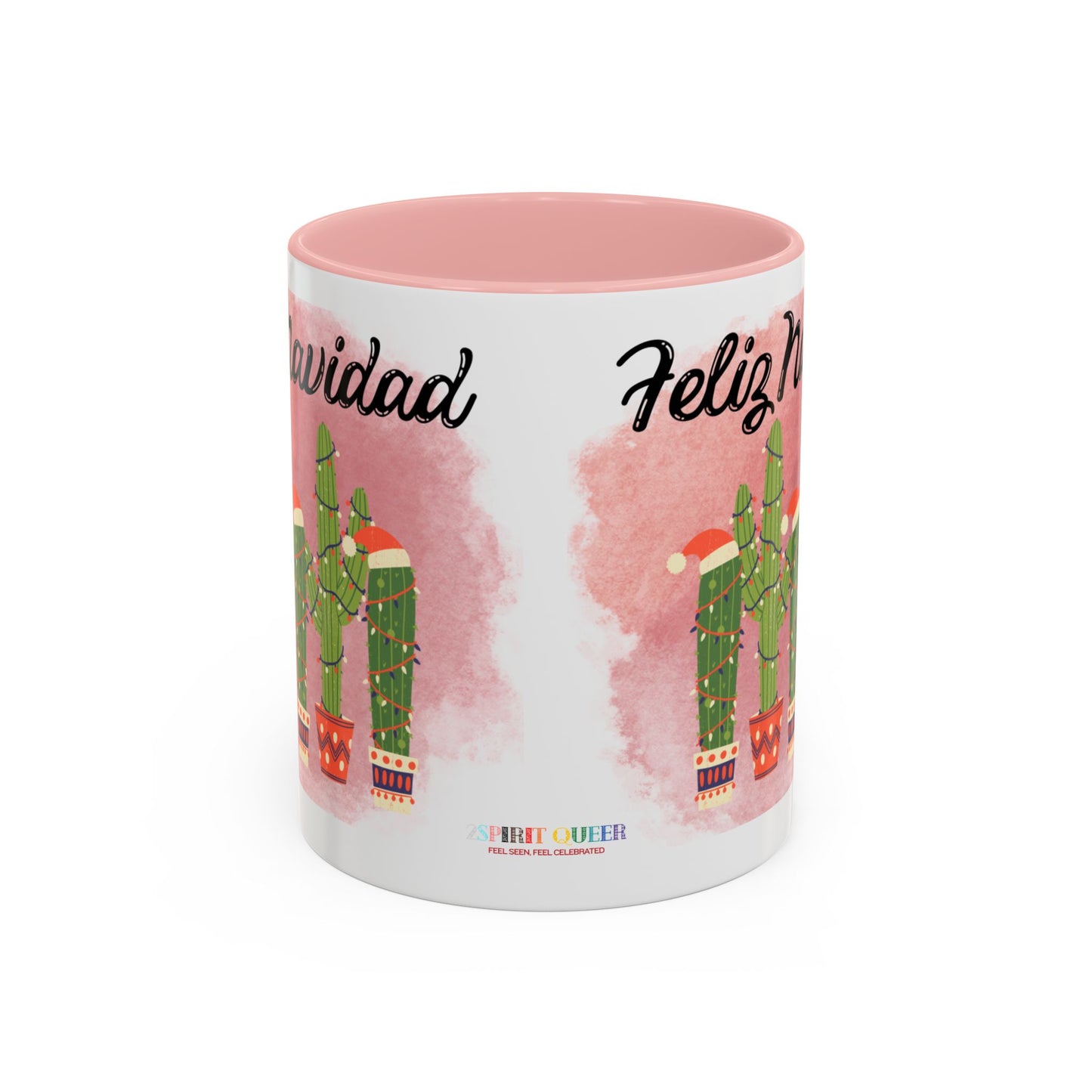 Feliz Navidad Cacti Coffee Mug