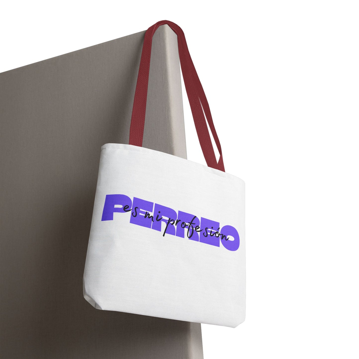 Perreo Es Mi Profesion Purple Tote Bag