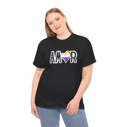Amor Non Binary Heavy Cotton Tee