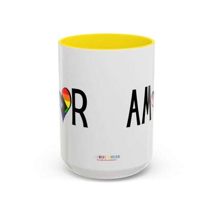 Amor  Inclusive Accent Coffee Mug