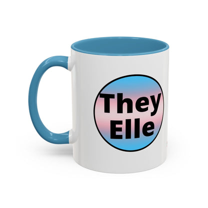 They / Elle Trans Coffee Mug