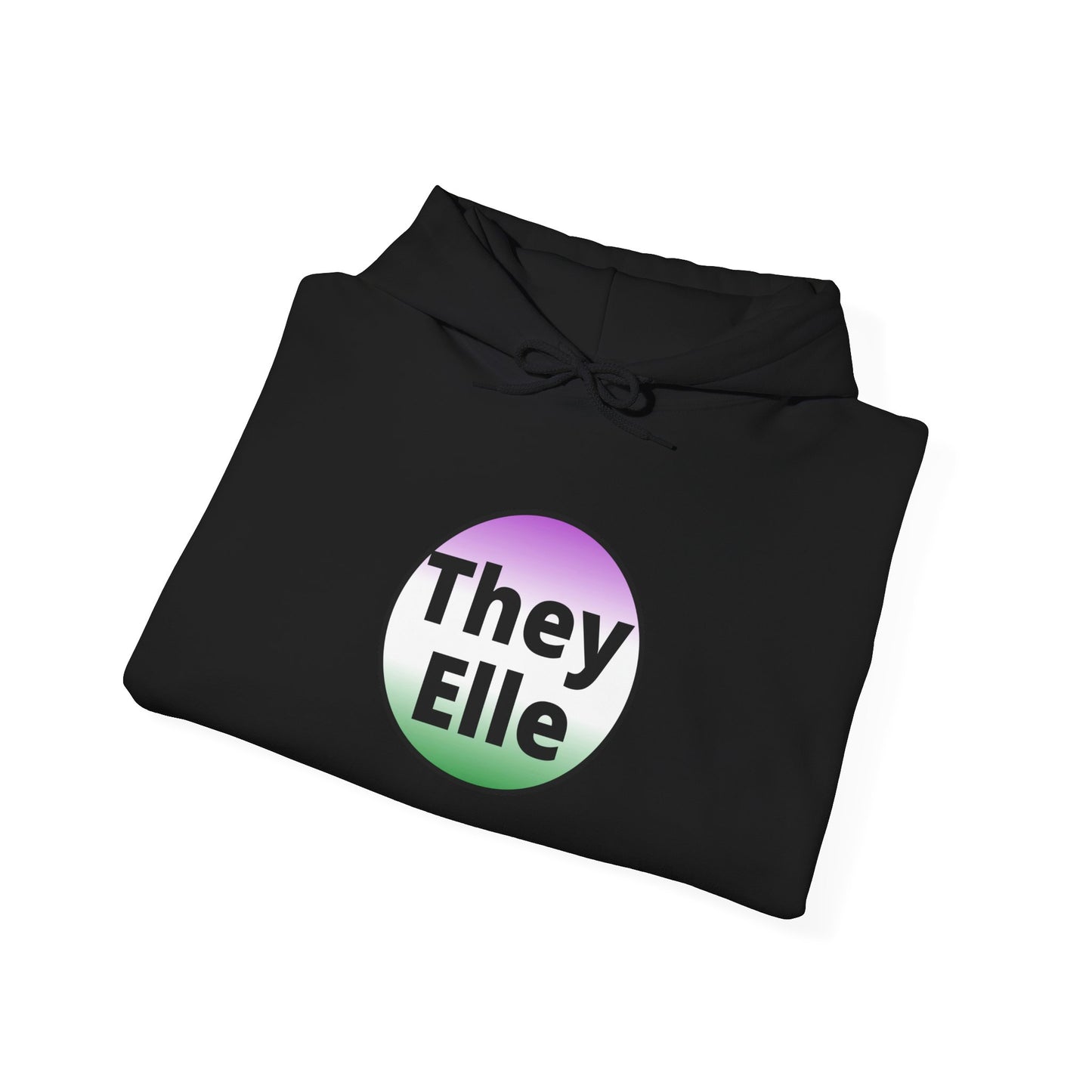 They/Elle Gender NonConforming Hooded Sweatshirt
