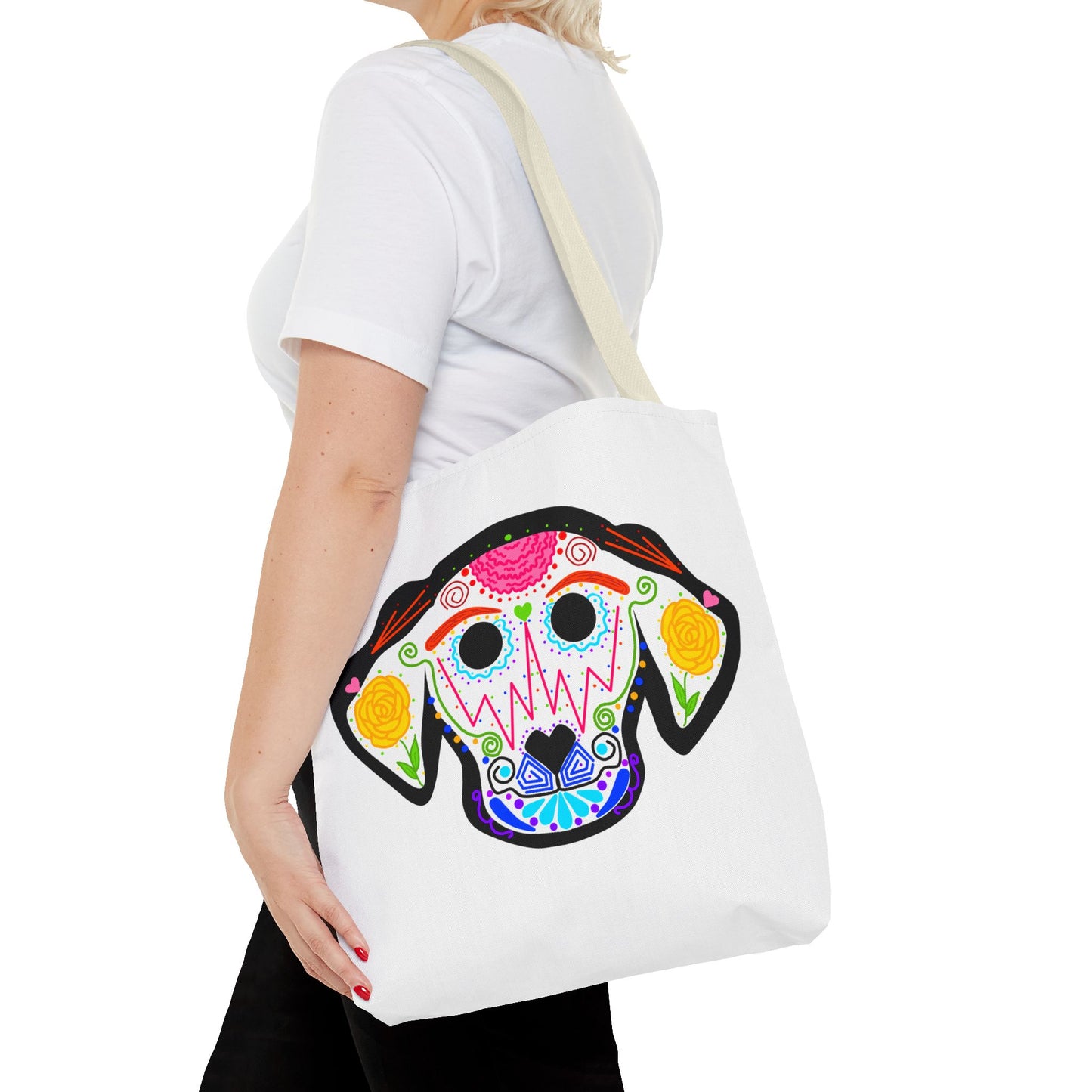Dia de los Muertos Dog Tote Bag