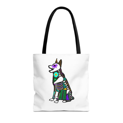 Dia de los Muertos German Shepard Tote Bag