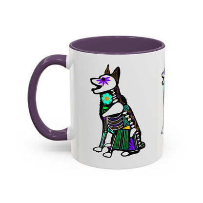 Dia de los Muertos German Shepard Coffee Mug
