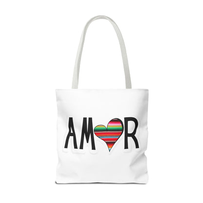 Amor Serape Tote Bag