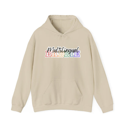 Multilingual Baddie Hooded Sweatshirt