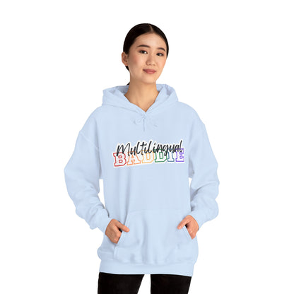 Multilingual Baddie Hooded Sweatshirt