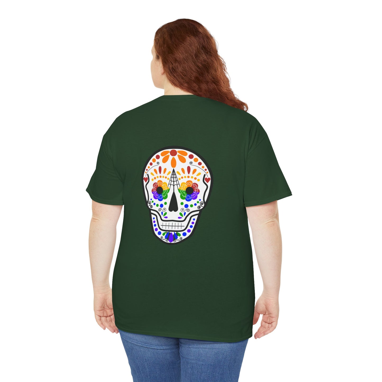 Queer Sugar Skull Heavy Cotton Tee