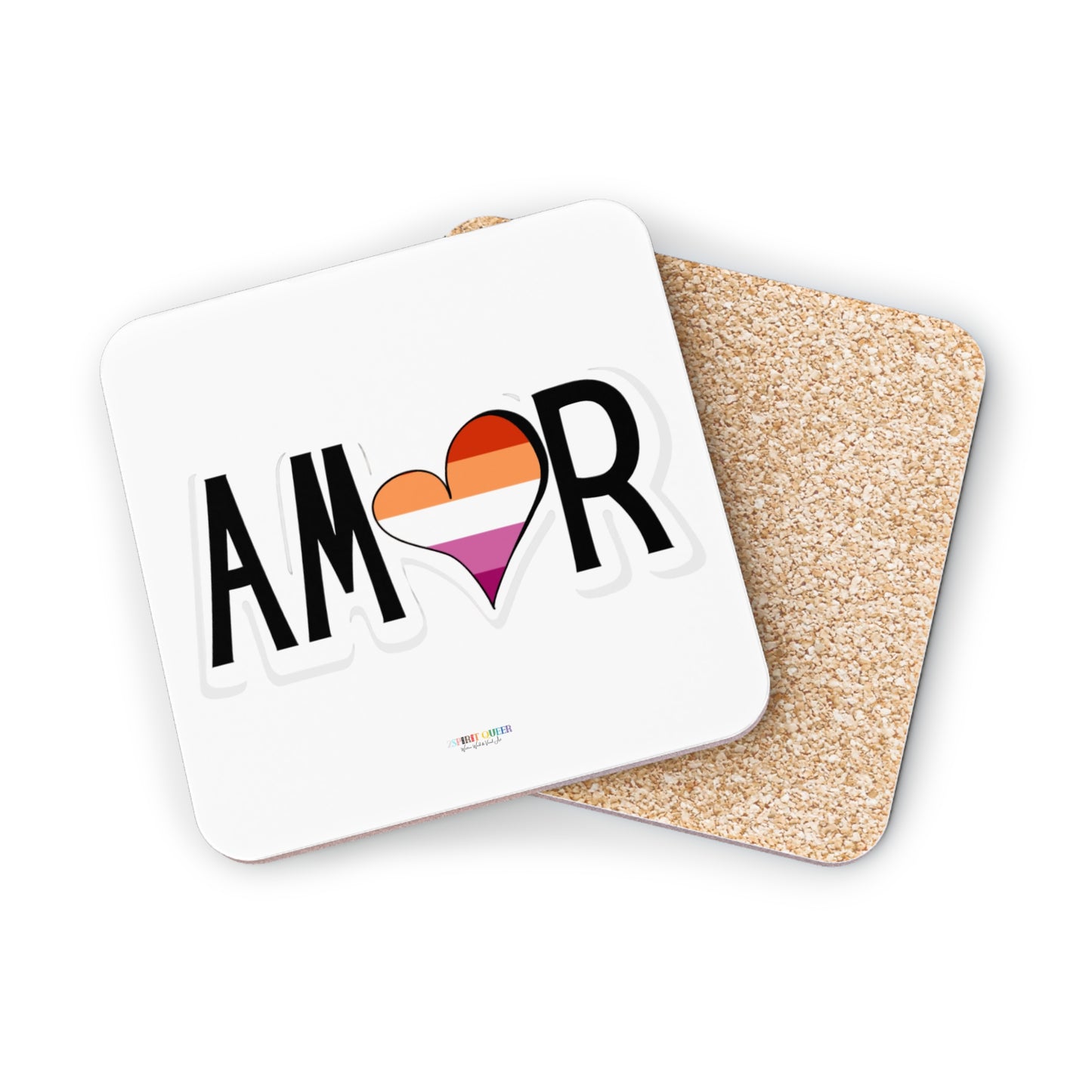 Amor Lesbian Coasters