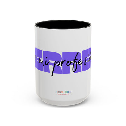 Perreo Es Mi Profesion Purple Coffee Mug