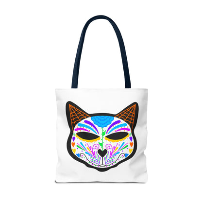 Dia de los Muertos Cat Tote Bag