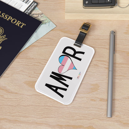 Amor Trans Luggage Tag