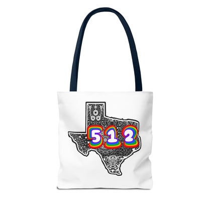 Texas 512 Tote Bag
