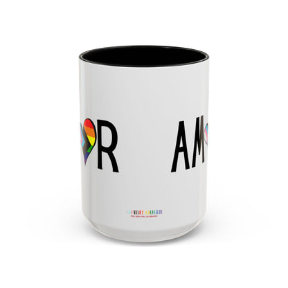 Amor  Inclusive Accent Coffee Mug