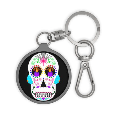 Calavera Keyring Tag