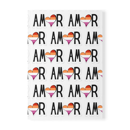 Amor Lesbian Softcover Notebook, A5