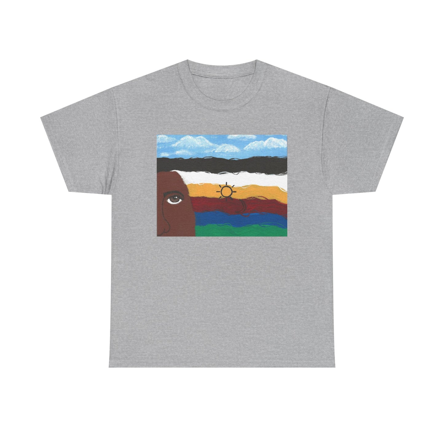 2Spirit Flag Heavy Cotton Tee
