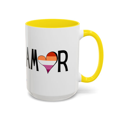 Amor Lesbian Coffee Mug