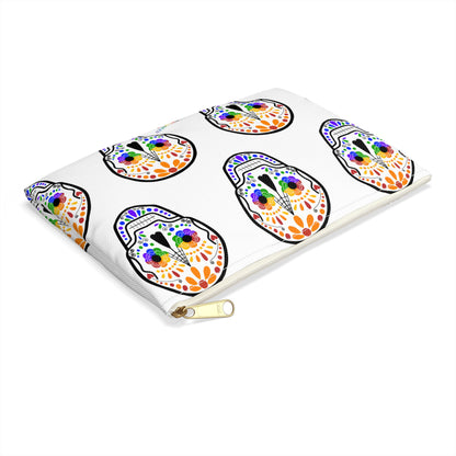 Queer Sugar Skull Accessory Pouch