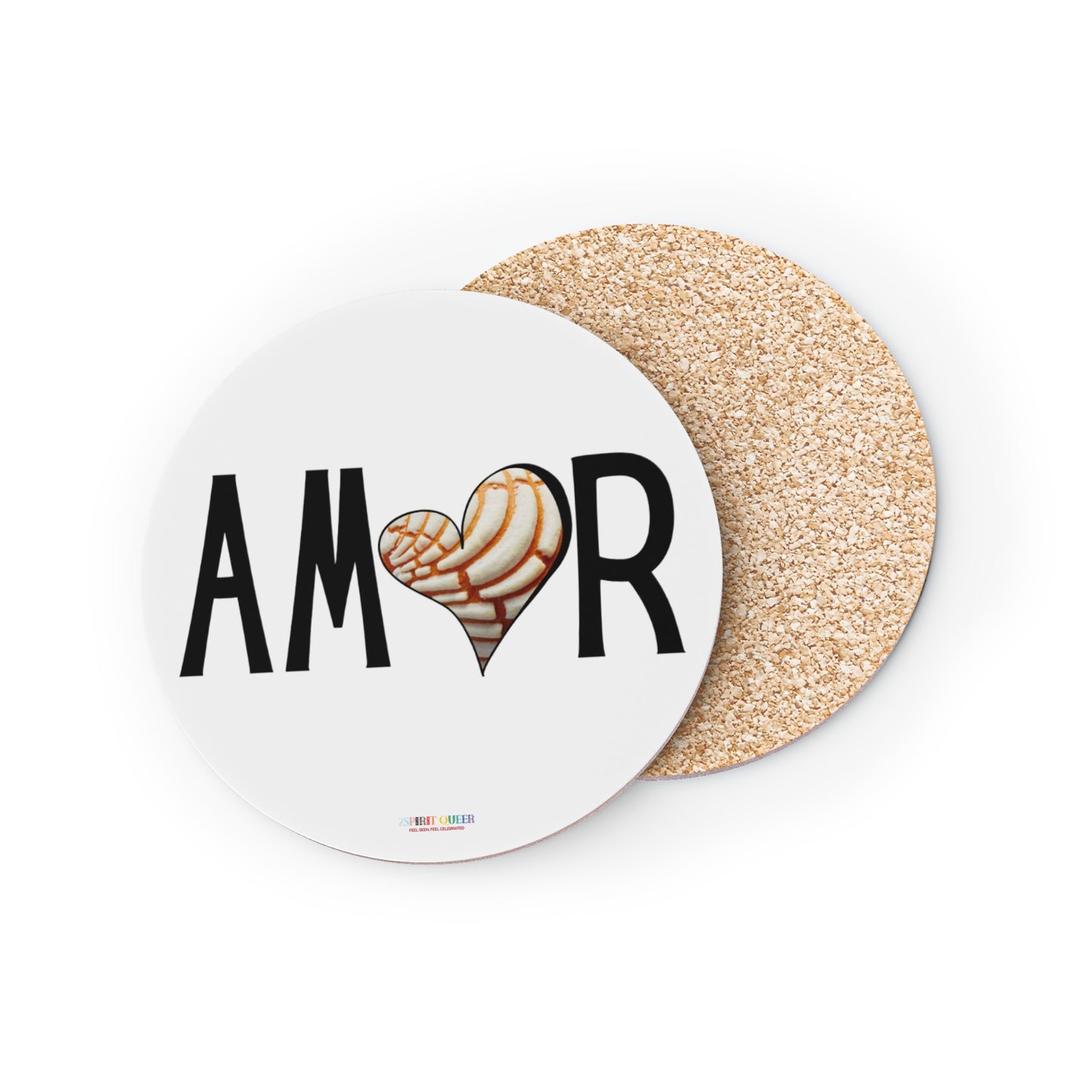 Amor Concha Coasters