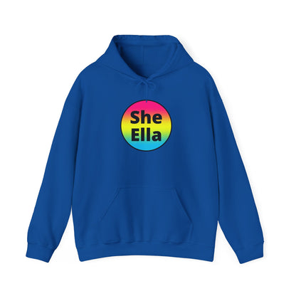 She/Ella Pan Hooded Sweatshirt