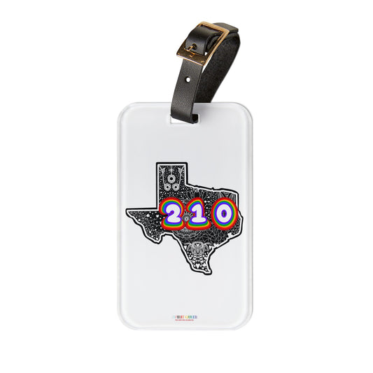 Texas 210 Luggage Tag