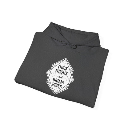 Thick Thighs Bruja Vibes Hooded Sweatshirt