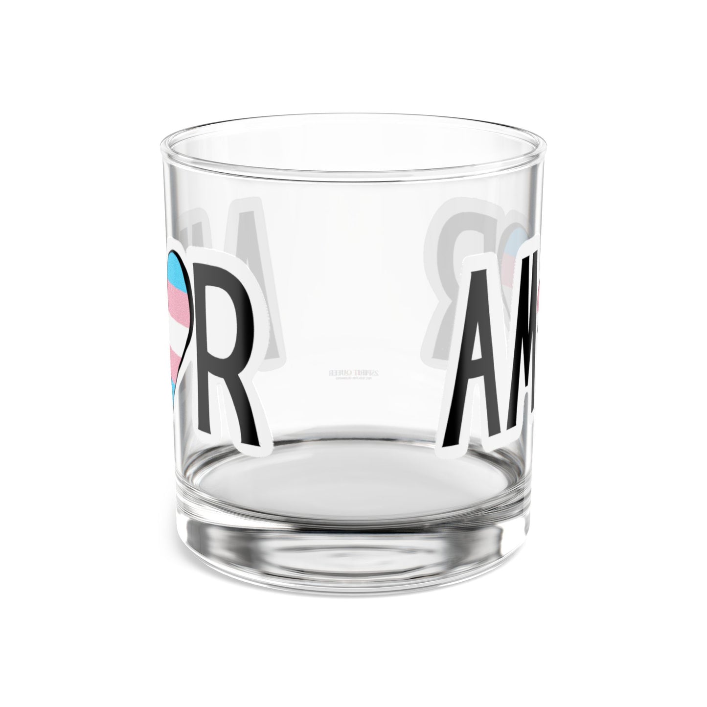 Amor  - Trans Rocks Glass, 10oz