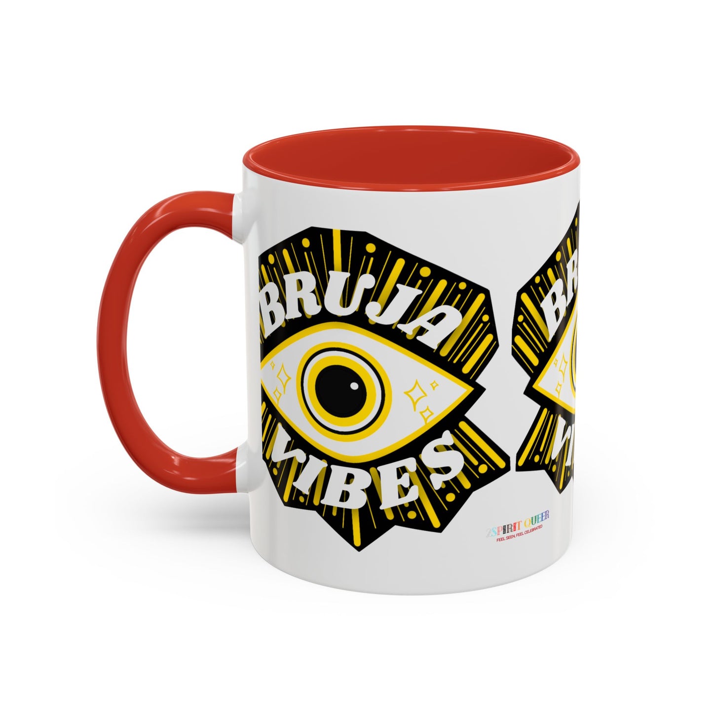 Bruja Vibes Outer Eye Accent Coffee Mug