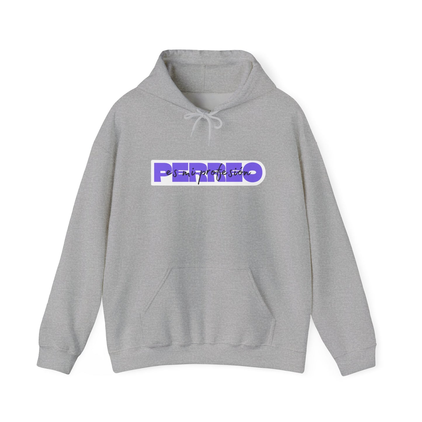 Perreo Es Mi Profesion - Purple Hooded Sweatshirt