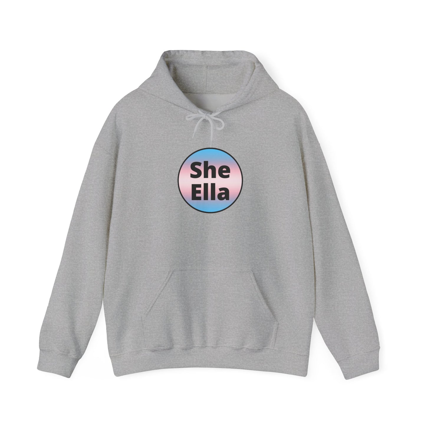 She / Ella Trans Hooded Sweatshirt