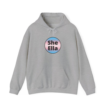 She / Ella Trans Hooded Sweatshirt