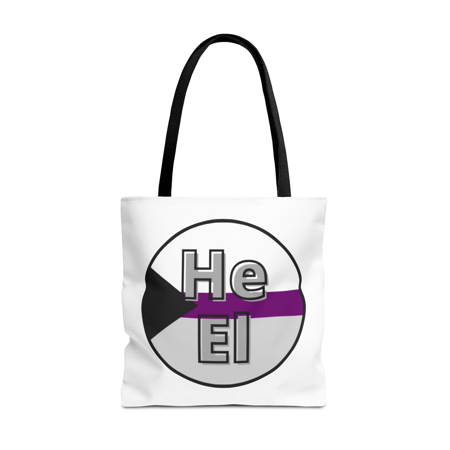 He/El Demi Tote Bag