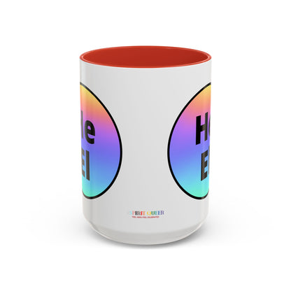 He / El Rainbow Coffee Mug