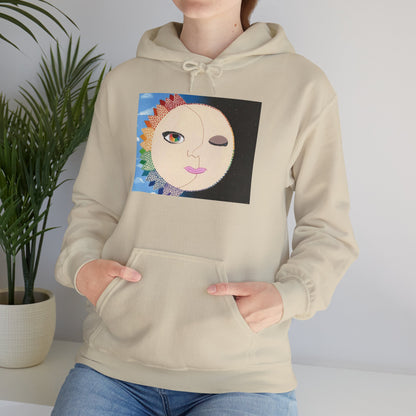 El Sol y La Luna Hooded Sweatshirt